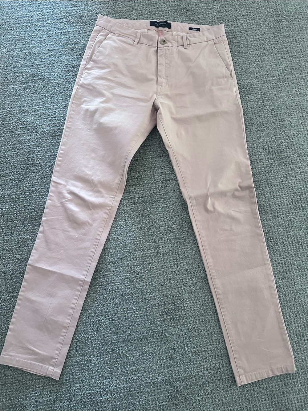 Scotch & Soda Light Pink Stuart Chino Pants